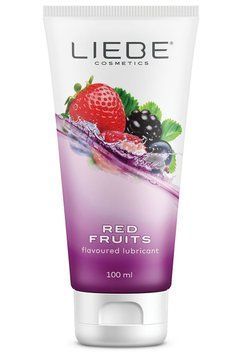 Lubrykant na bazie wody Liebe Cosmetics Red Fruits, 100 ml 23610 zdjęcie