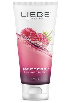 Lubrykant na bazie wody Liebe Cosmetics Raspberry, 100 ml 23612 zdjęcie