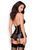 Erotyczny zestaw Obsessive 859, S/M (czarny) 6263 zdjęcie