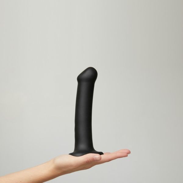 Dildo Strap-On-Me Dual Density Bendable XL, 20 cm (brązowy) 34646 zdjęcie
