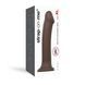 Dildo Strap-On-Me Dual Density Bendable XL, 20 cm (brązowy) 34646 zdjęcie 2