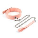 Ошейник с поводком Liebe Seele Dark Candy Pink Collar with Leash (розовый) 61796 фото