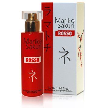 Damskie perfumy z feromonami Mariko Sakuri Rosso, 50 ml 6562 zdjęcie