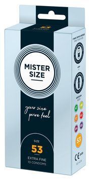 Prezerwatywy Mister Size 53, 10 szt 29646 zdjęcie