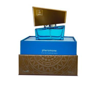 Perfumy męskie z feromonami Shiatsu Pheromone Fragrance Men Light Blue, 15 ml 39691 zdjęcie