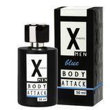Мужские духи с феромонами X-Phero Body Attack Blue, 50 мл 21023 фото