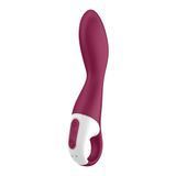 Wibrator Satisfyer Heated Thrill Connect App, 20,6 cm (Burgund) 30230 fotografia