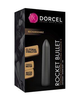 Мини вибратор Dorcel Rocket Bullet, 8,7 см (черный) 12825 фото