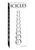 Szklane dildo kulkowe Icicles No.2, 21,5 cm (przezroczysty) 4093 zdjęcie