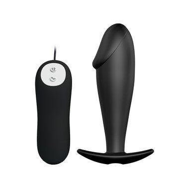 Korek analny Pretty Love Special Anal Stimulation, 10 cm (czarny) 21906 zdjęcie