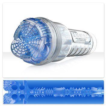 Мастурбатор Fleshlight Turbo Core Blue Ice (голубой) 34791 фото