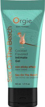Jadalny Lubrykant na bazie wody Orgie Sex On The Beach, 50ml (seks na plaży) 17330 zdjęcie