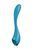 Вибратор для точки G Satisfyer G-Spot Flex 5+, 23 см (синий) 15034 фото