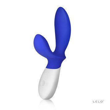 Стимулятор простаты Lelo Loki Wave, 19,6 см (синий) 34464 фото