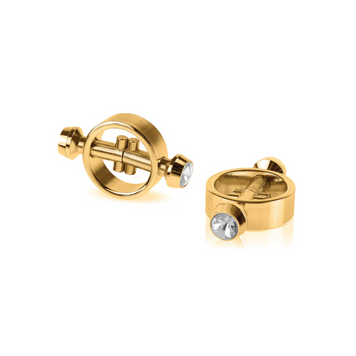 Zaciski na sutki Gold Magnetic Clamps, 2.5 cm (złote) 45979 zdjęcie