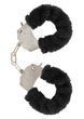 Kajdanki Furry Fun Cuffs, 28 cm (czarny)