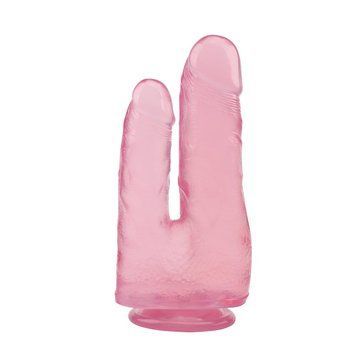 Двойной фаллоимитатор Hi-Rubber Born To Create Pleasure 7.9 Inch, 23 см (розовый) 27202 фото