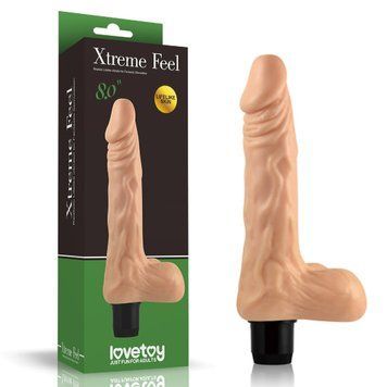 Realistyczny wibrator Real Feel, 20 cm (w kolorze cielistym) 14159 zdjęcie