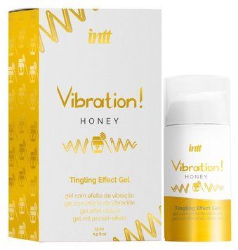 Жидкий вибратор Intt Vibration Honey, 15 мл 30048 фото
