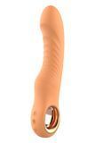 Wibrator Glam Flexible Ribbed Vibe, 22 cm (pomarańczowy) 55727 fotografia