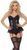 Komplet bielizny Roxana Gorset i stringi 6585, S (czarny) 44994 zdjęcie
