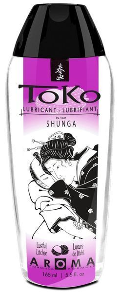 Lubrykant na bazie wody Shunga Toko liczi, 165 ml 15164 zdjęcie