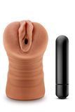 Masturbator z wibracjami M For Men Julieta (brązowy) 39558 fotografia