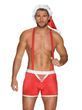 Kostium Santa Obsessive Mr Claus Set, 2XL/3XL (czerwony)
