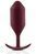 Korek analny B-Vibe Snug Plug 5, 16 cm (bordowy) 52165 zdjęcie