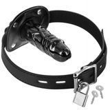 Knebel z dużym dildo Fetish Tentation Penis Gag T2 (czarny) 17943 fotografia