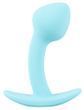 Korek analny Cuties Mini Butt Plug, 7,1 cm (niebieski)
