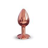 Анальная пробка Dorcel Diamond Plug S, 7.1 см (золотой) 62989 фото