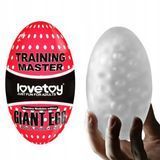 Masturbator jajko LoveToy Giant Egg Stamina Nodules Edition (przezroczysty) 14693 fotografia