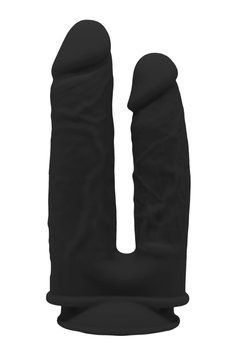 Dildo podwójne Real Love Double Penetrator, 19.5 cm (czarny) 27401 zdjęcie