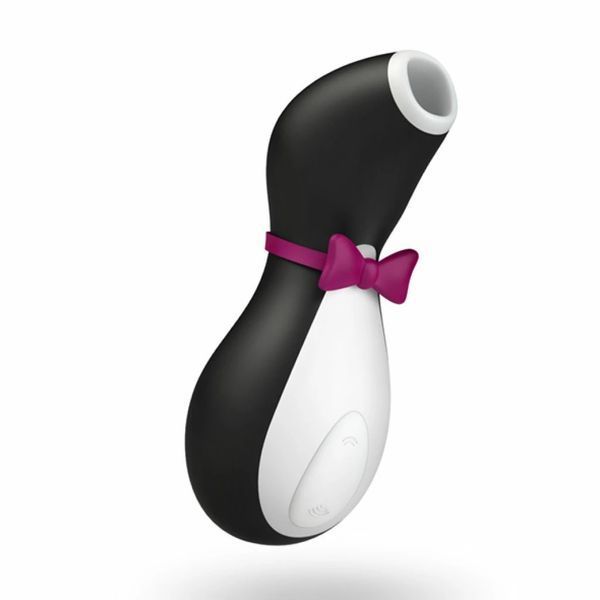 Вакуумный стимулятор клитора с вибрацией Satisfyer Pro Penguin Next Generation (черный) 8770 фото