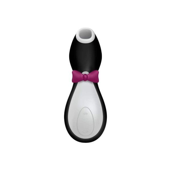 Вакуумный стимулятор клитора с вибрацией Satisfyer Pro Penguin Next Generation (черный) 8770 фото