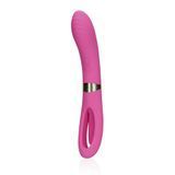 Vibrator Loveline Double Sided Flapping and G-Spot, 24 cm (różowy) 31074 fotografia