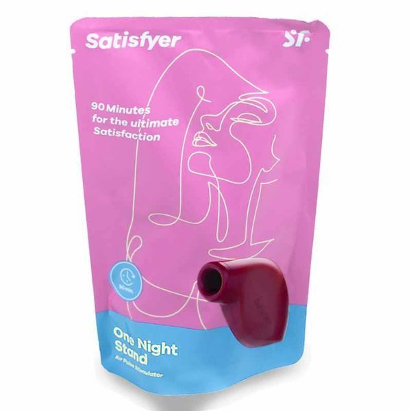 Bezdotykowy stymulator łechtaczki z wibracjami Satisfyer One Night Stand (magenta) 10079 zdjęcie