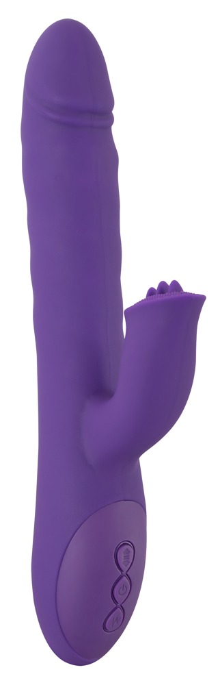 Вибратор-кролик Sweet Smile Thrusting & Rotating, 24,7 см (фиолетовый) Вибратор-кролик Sweet Smile Thrusting & Rotating, 24,7 см (фиолетовый)