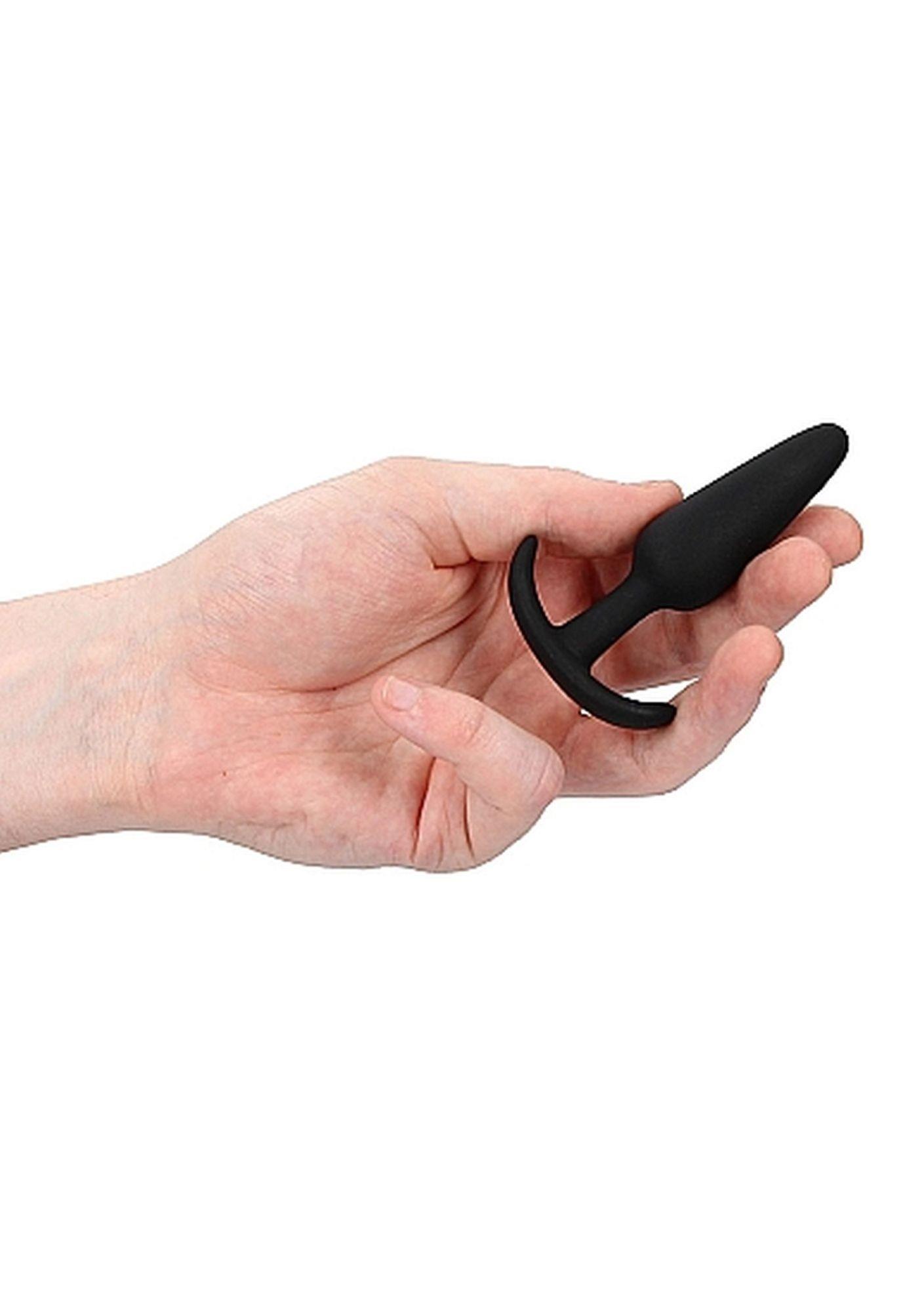 Korek analny ShotsToys Slim Butt Plug, 8.3 cm (czarny) Korek analny ShotsToys Slim Butt Plug, 8.3 cm (czarny)