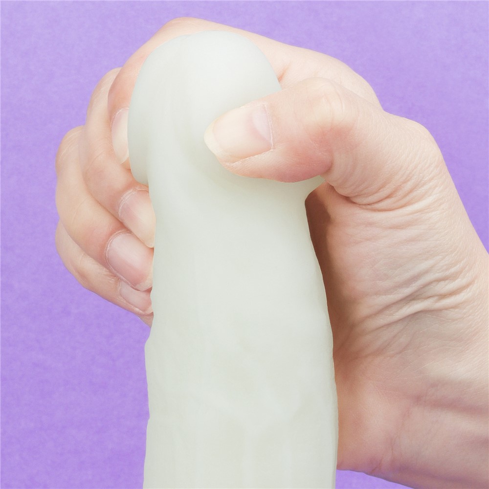 Neonowe dildo LoveToy Lumino Play, 26,9 cm (niebieski) Neonowe dildo LoveToy Lumino Play, 26,9 cm (niebieski)