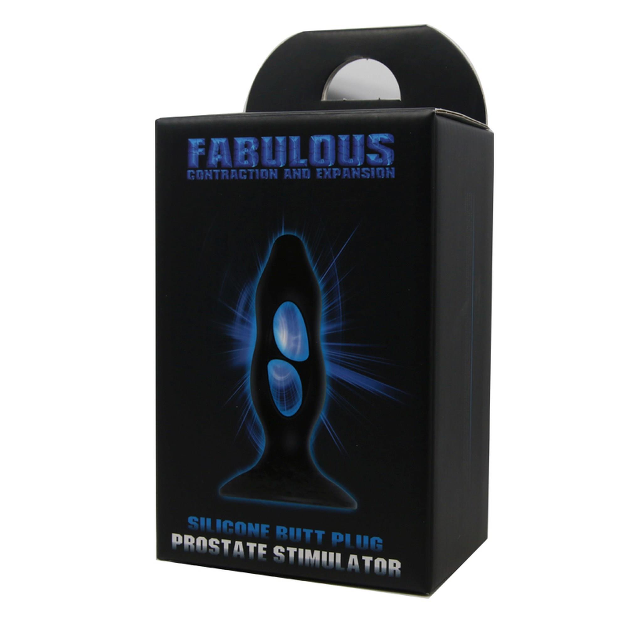 Korek analny Fabulous Contraction And Expansion, 11 cm (czarny) Korek analny Fabulous Contraction And Expansion, 11 cm (czarny)