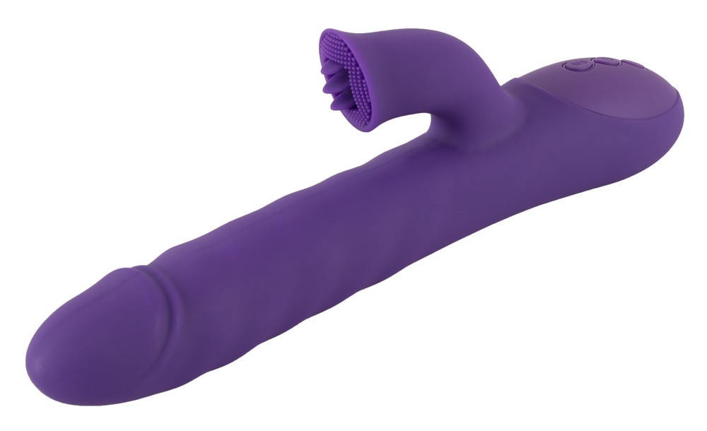 Вибратор-кролик Sweet Smile Thrusting & Rotating, 24,7 см (фиолетовый) Вибратор-кролик Sweet Smile Thrusting & Rotating, 24,7 см (фиолетовый)