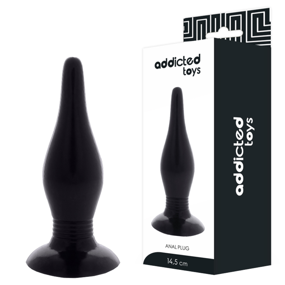 Korek analny Addicted Toys Plug Spot, 14.5 cm (czarny) Korek analny Addicted Toys Plug Spot, 14.5 cm (czarny)