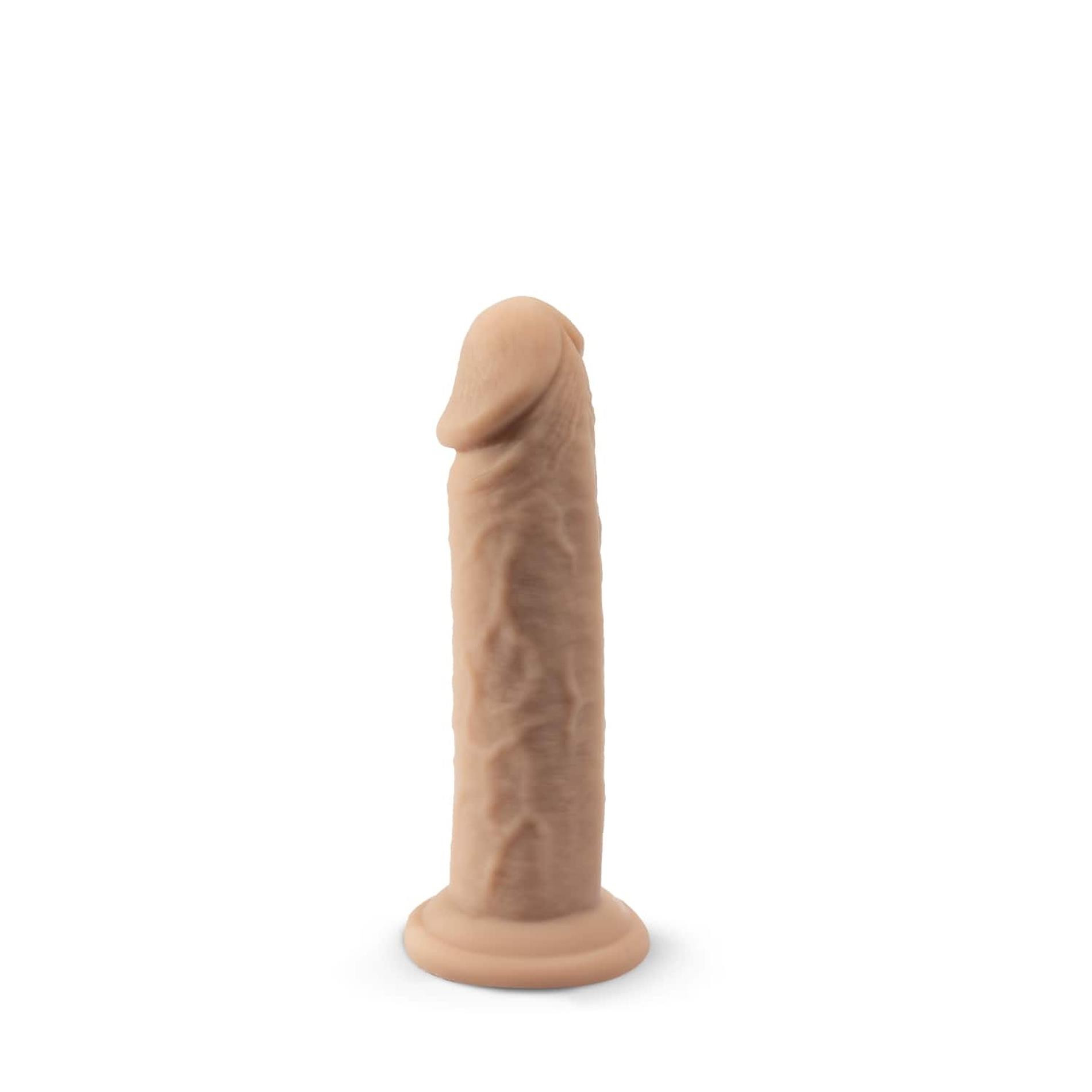 Dildo Silexd Real Skin Model 2 Size 6", 15.4 cm (w kolorze cielistym) Dildo Silexd Real Skin Model 2 Size 6", 15.4 cm (w kolorze cielistym)