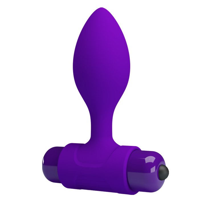 Korek analny Pretty Love Vibra Butt Plug, 8,6 cm (fioletowy) Korek analny Pretty Love Vibra Butt Plug, 8,6 cm (fioletowy)