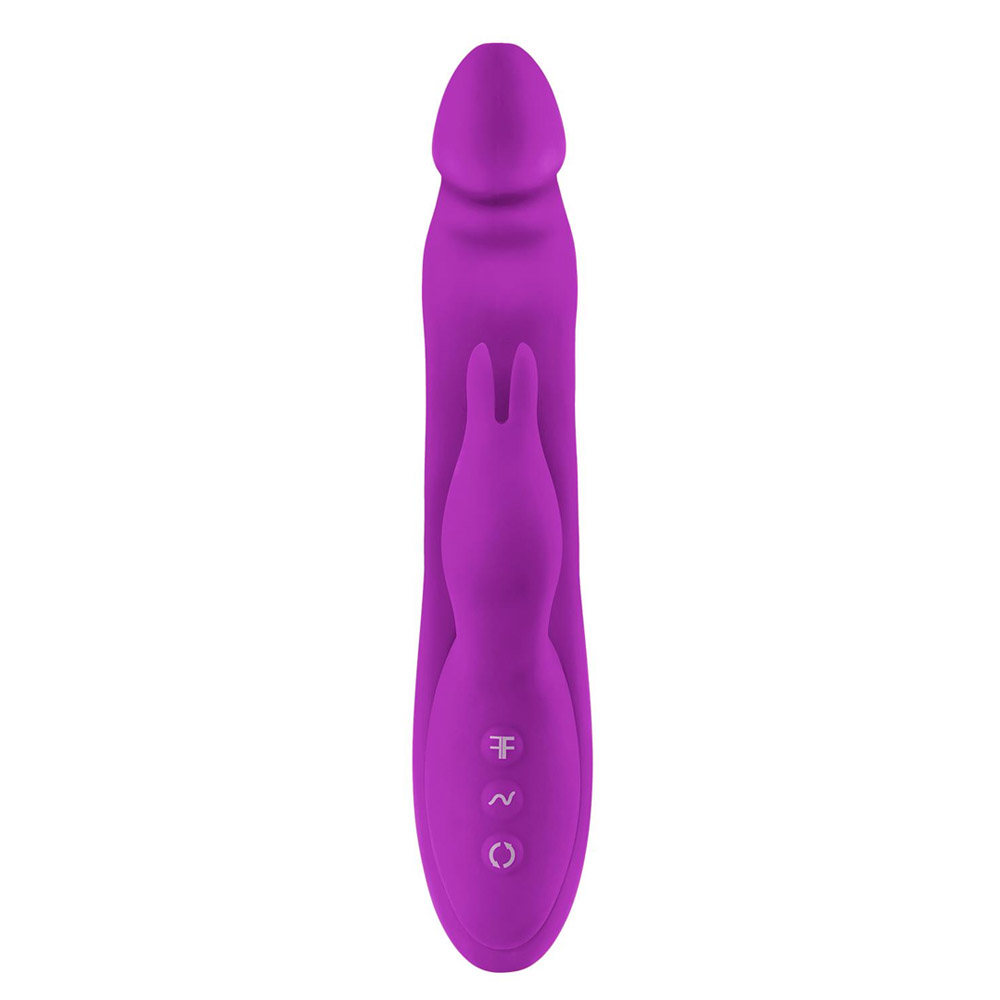 Вибратор-кролик Dream Toys Booster Rabbit, 21.6 см (фиолетовый) Вибратор-кролик Dream Toys Booster Rabbit, 21.6 см (фиолетовый)