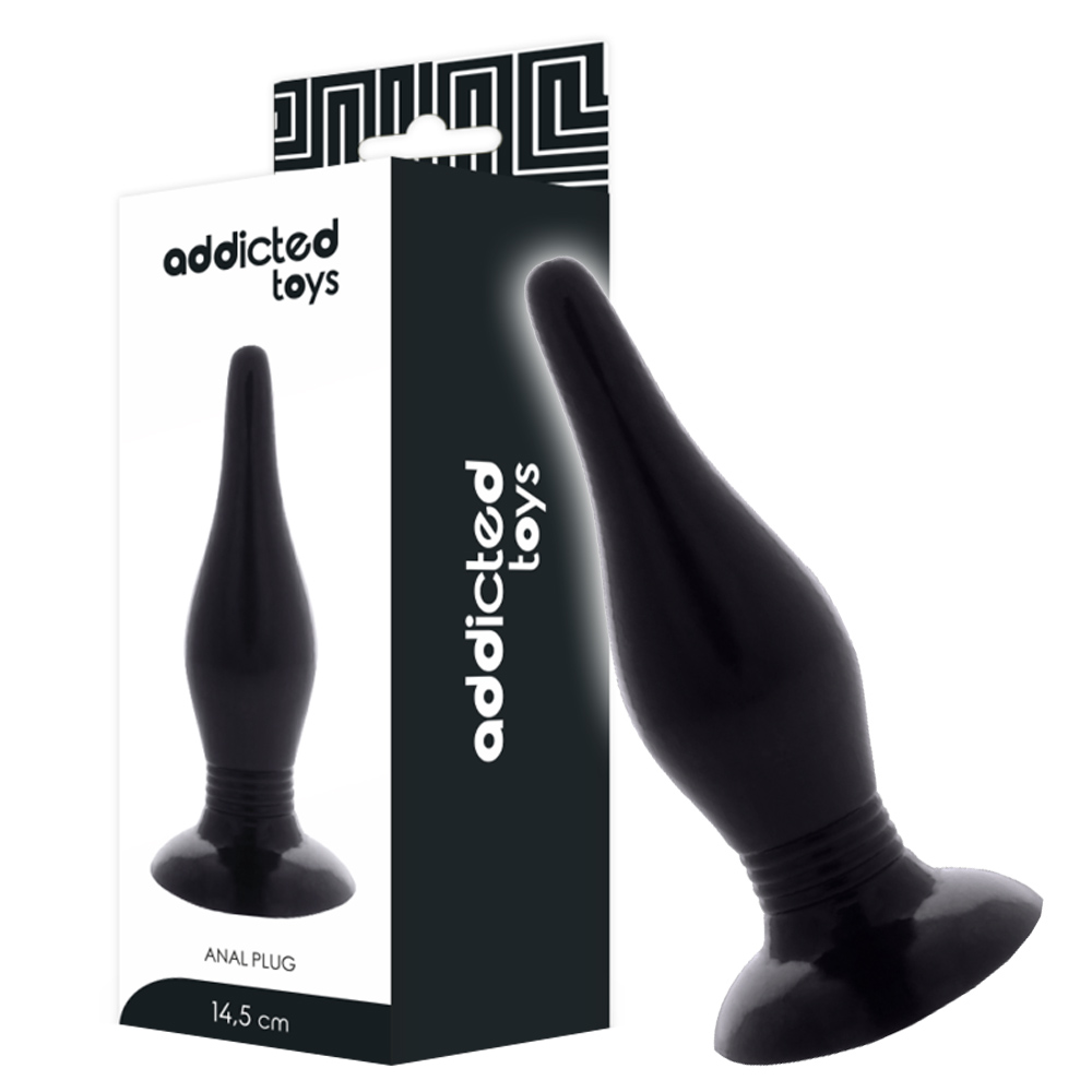 Korek analny Addicted Toys Plug Spot, 14.5 cm (czarny) Korek analny Addicted Toys Plug Spot, 14.5 cm (czarny)