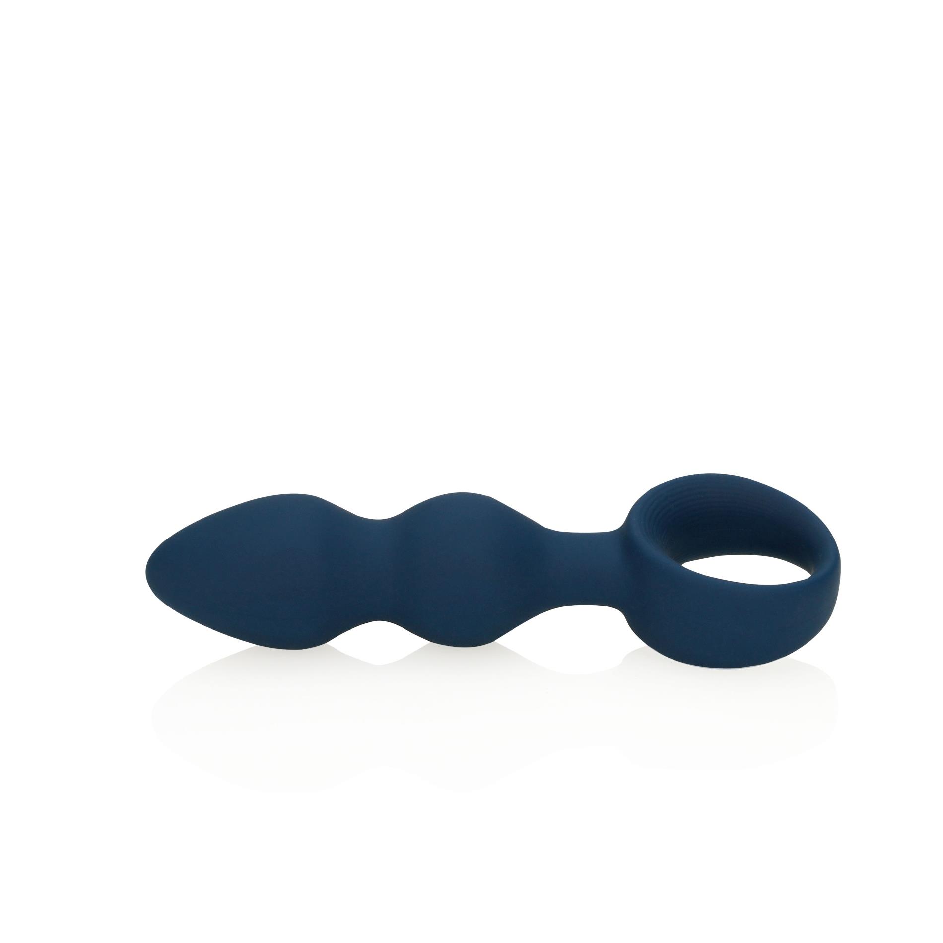 Korek analny Loveline Anal Plug L, 17.7 cm (niebieski) Korek analny Loveline Anal Plug L, 17.7 cm (niebieski)