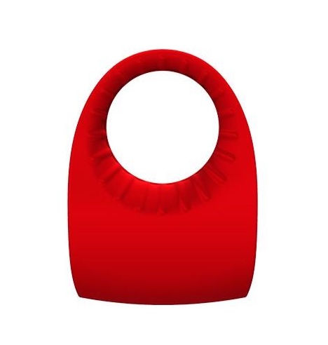 Pierścień erekcyjny Red Revolition Sphinx, 6 cm (czerwony)